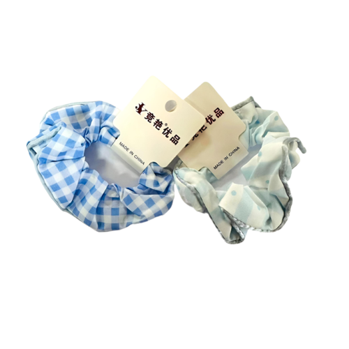 Rubber band
Hair band, Scrunchie, Blue Pattern
MeliMelo