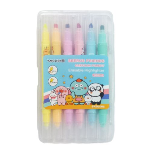 Highlighter Ref WD-8101
Eraseable, Double Heads [Pk 6]
MeliMelo