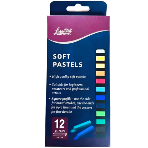 Pastels XBW016-12
soft and square: 12 colours
MeliMelo