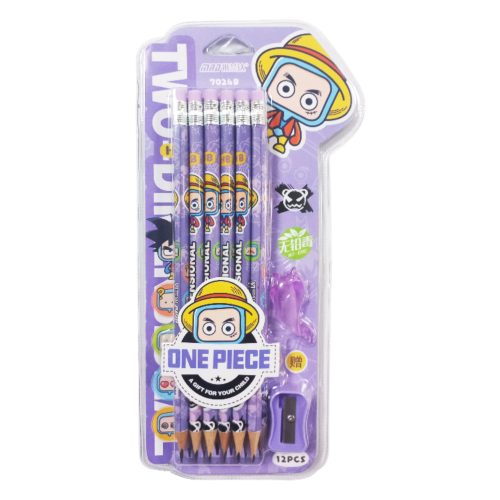 Wood Pencil Set Ref 7024B
12 HB Pencil With Eraser & Sharpener [Manga]
Meli Melo