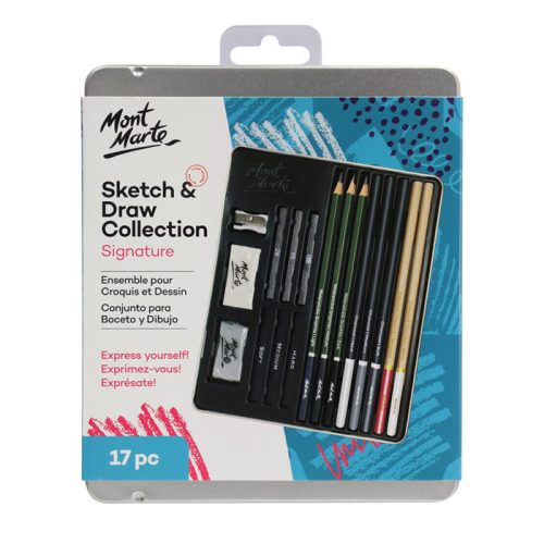 Sketch & Draw Collection Ref MMGOO33
Pencils, Graphite, Charcoal
Mont Marte