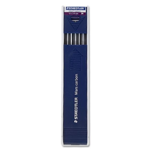 Carbon Lead Refill Ref 200-2B
2.0mm 2B [Pk 12]
Staedtler