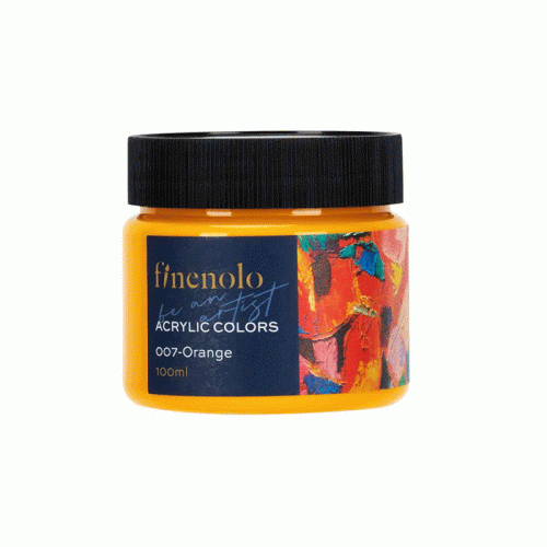 Acrylic Colors 007 Ref C17-OR
100ml, Orange, finenolo
Deli