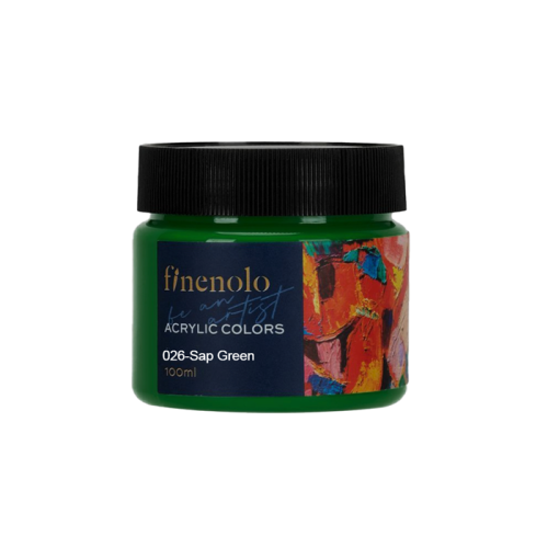 Acrylic Colors 026 Ref C17-SG
100ml, Sap Green, finenolo
Deli