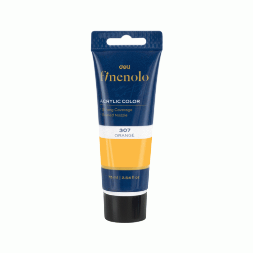 Acrylic 307 Ref C75-OR
Orange, 75ml
Deli