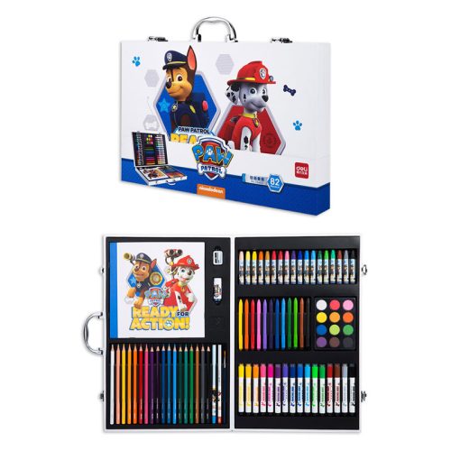 Colouring Set Nickelodeon Ref 75402
Blue, Paw Patrol [82 Pcs]
Deli