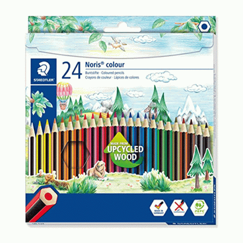 Coloured Pencils Noris Club Ref 185C24
24 Colours
Staedtler