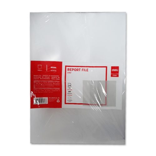 Pocket File Cover Ref E5707
A4, L-Shaped, 150 mic [Pk 100]
Deli