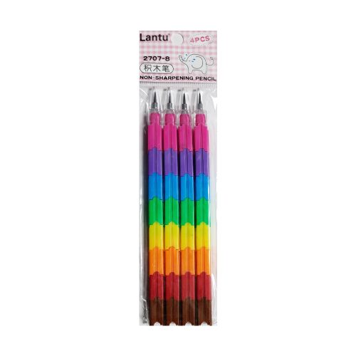 Pencil Non Sharpening Ref 2707
4 Pcs, Assorted Colors
SW
