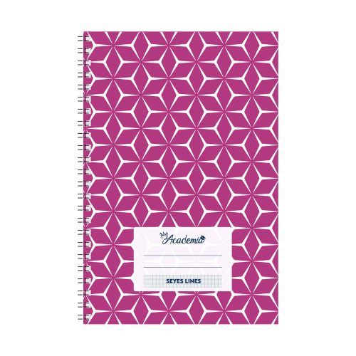 Spiral Notebook
A4, 120 Sheets Seyes Lines, Purple
My Academia