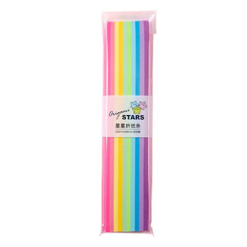 Origami Stars Ref 74834
500 Sheets, 10*235mm, Assorted Colours
Deli