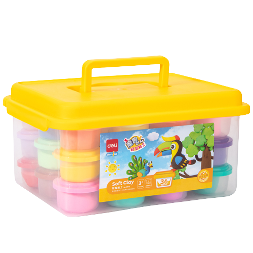 Soft Clay Ref 67849
36 colors, Yellow
Deli