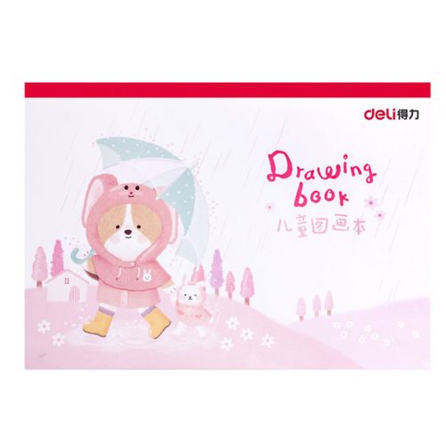 Drawing Book Ref 73382
210*297 m, 20 sheets/book Color Varies
Deli