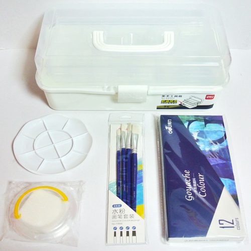 Gouache Set Ref HS311-12
12 colors, Assorted
Deli