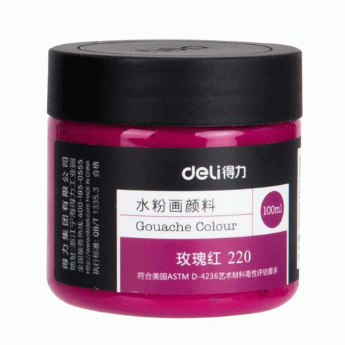 Gouache Ref 73888
100ml, Rose Red 220
Deli