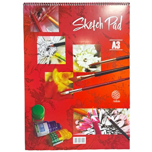Sketch Pad Ref SPA3
A3, 25 Sheets Spiral
Atlas
