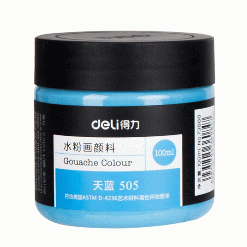 Gouache Ref 73888
100ml, Sky Blue 505
Deli