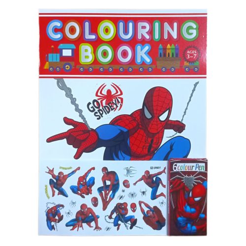 Colouring Book Ref CBL
With Mini Wooden Pencils [Pk 6] & Stickers
SW