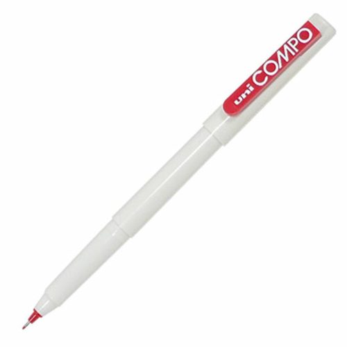Fineliner Pen Uni Compo
0.7mm Ultra Fine, Red
Uni-ball