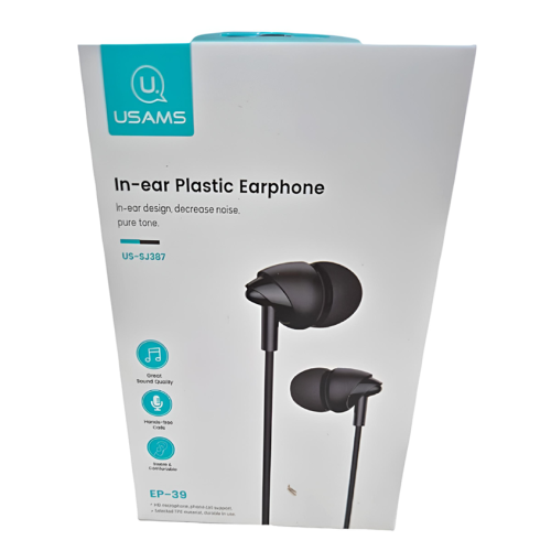 Earphone EP39
HD Microphone: Hands free
Usams