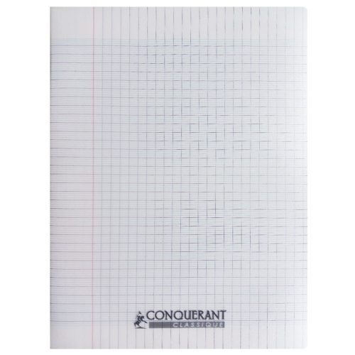Classic Cover Notebook Ref 100902144
240*320cm, 48 pgs, Seyes Polypro Colourless
Conquerant