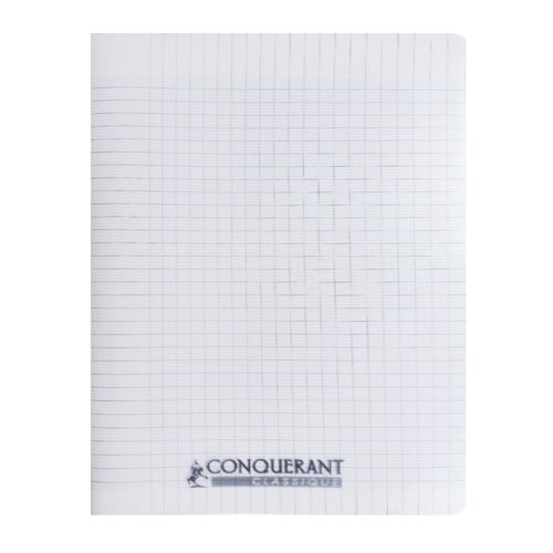 Classic Cover Notebook Ref 400009670
A4, 96 pages, Seyes Polypro Colourless
Conquerant