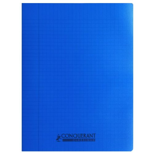 Classic Cover Notebook Ref 100902146
240*320cm, 96 pages, Seyes Polypro Blue
Conquerant
