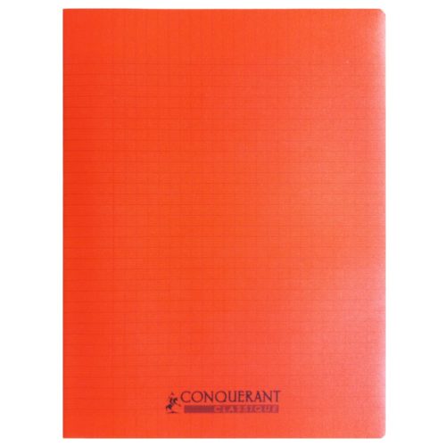 Classic Cover Notebook Ref 100105480
240*320cm, 96 pages, Seyes Polypro Orange
Conquerant