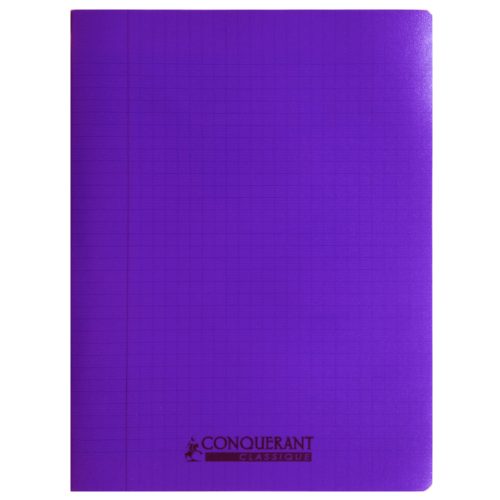 Classic Cover Notebook Ref 100105481
240*320cm, 96 pages, Seyes Polypro Purple
Conquerant