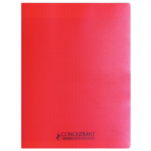 Classic Cover Notebook Ref 100104919
240*320cm, 96 pages, Seyes Polypro Red
Conquerant