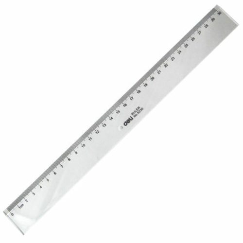 Plastic Ruler Ref E6230
30cm Transparent
Deli