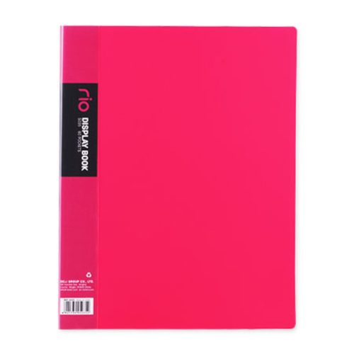 Display Book Ref E5035
A4, 60 Pockets, Fluo Colours, Plastic
Deli