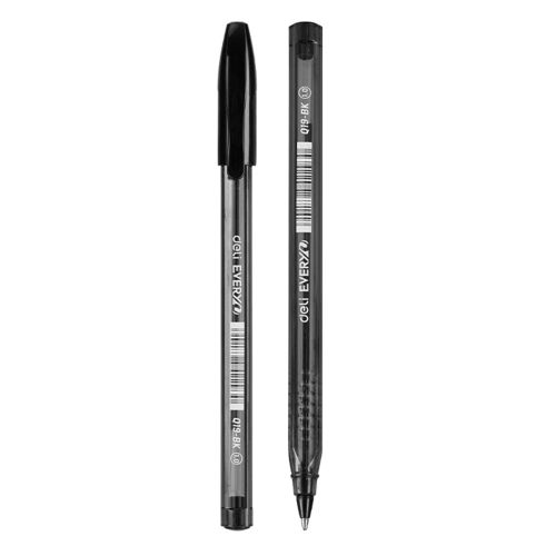 Ball Point Pen Every Ref Q19-BK
Bullet tip : 1.0mm , Black
Deli