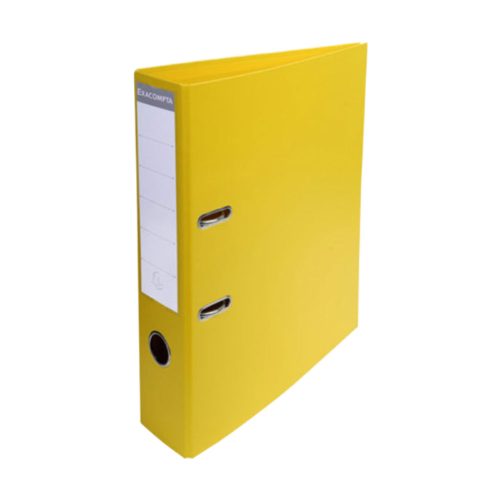 Lever Arch File A4 Ref 53749E
3" Yellow, PVC
Exacompta
