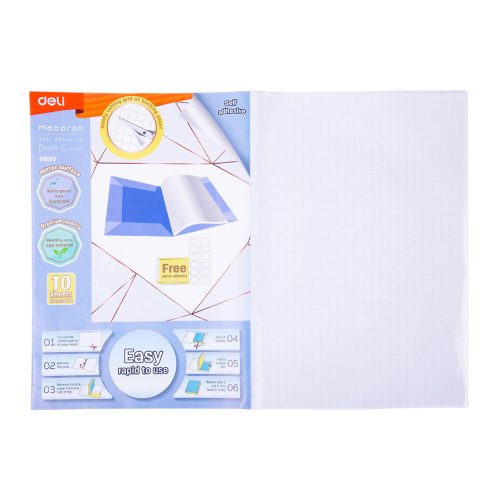 Book Cover Ref EH830
S:500*360mm ,Self-Adhesive
Deli