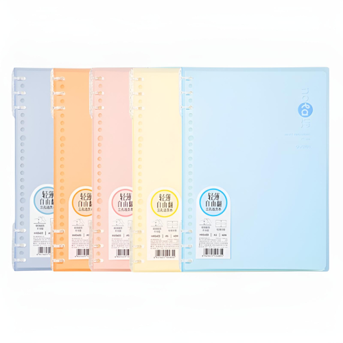 Loose Leaf Notebook Ref HA5403
A5, 70gsm [40 Sheets]
Deli