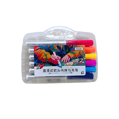 Acrylic Markers 133TK100495
12 colors:direct liquid
MeliMelo
