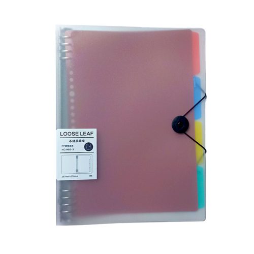 Loose Leaf Notebook Ref HB5-3
257*178mm, White
Deli
