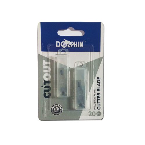 Blades (Art Knife) Ref SX01T-20S
41*5.8 mm [Pk 20]
Dolphin