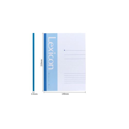 Soft Cover Notebook Ref 7651
A5 , 40 Sheets , Ruled
Deli