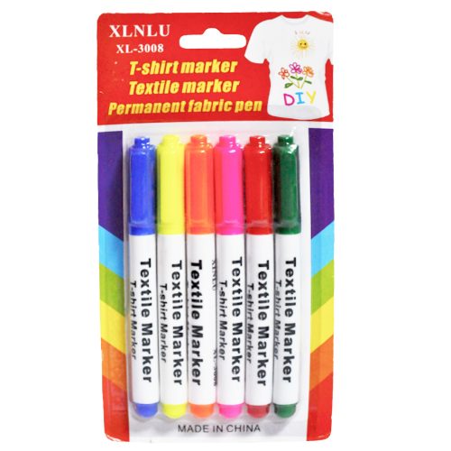 Textile Marker Ref XL-3008
6 Colours
SW