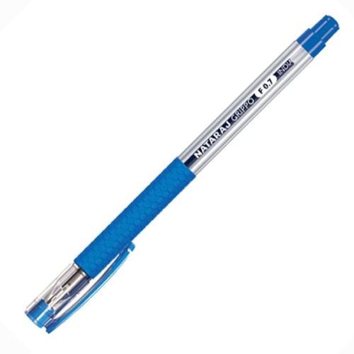 Ball Point Pen Grippo Ref BPN116
Fine Tip 0.7mm, Blue
Nataraj