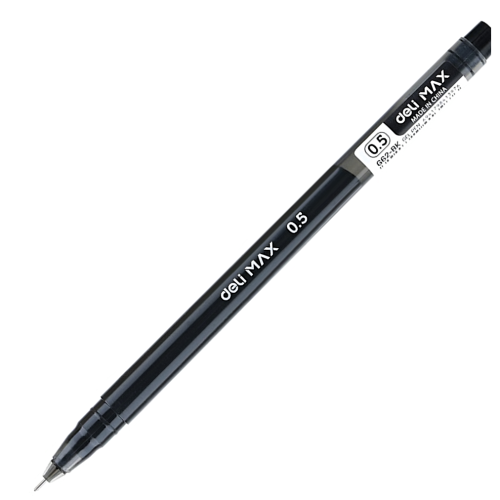Gel Pen Max G62-BK
0.5mm: Black
Deli