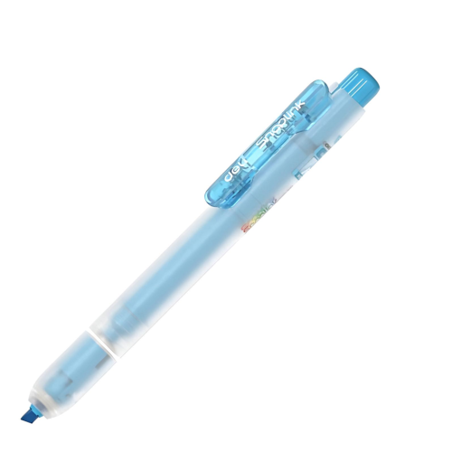 Highlighter U222-BL
Blue: Chisel tip
Deli