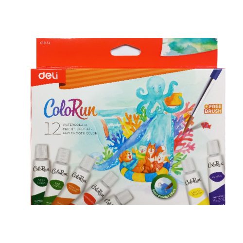 Water Colour Ref C18-12
5ml, 12 Colors
Deli