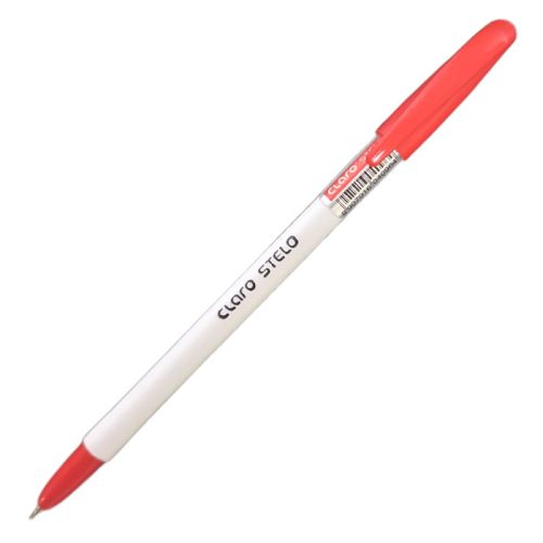 Ball Pen Stelo
0.7mm Tip Red, White Opaque
Claro