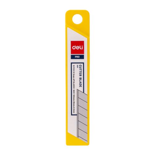 Cutter Blades Ref 2011
18mm [Pk 10]
Deli