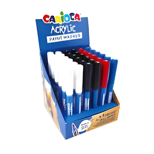 Acrylic Paint Marker Ref 41400
Expo primary colors
Carioca