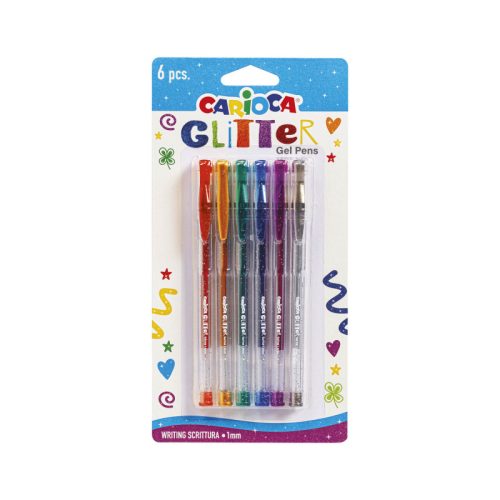 Glitter Gel Pen Ref 42165
6pcs, Brilliant Colors
Carioca