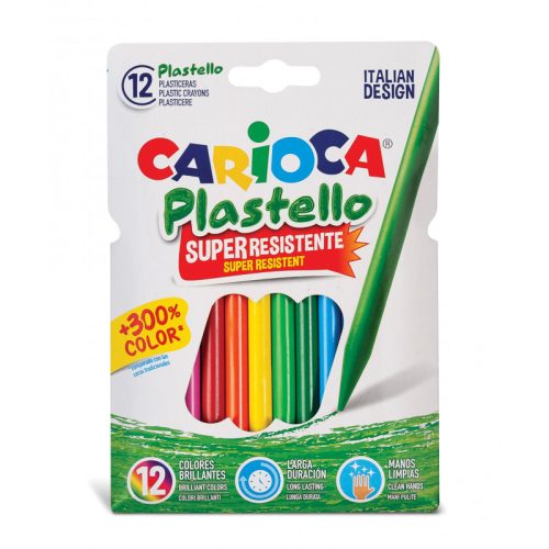 Coloring Pencils Plastello Ref 42711
12pcs, Brilliant colors
Carioca